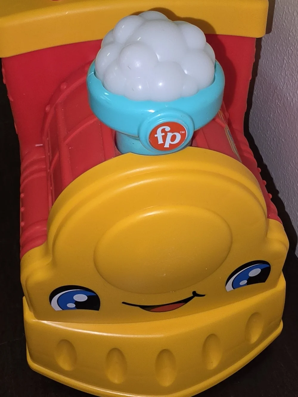 Fisher-Price Yellow, Red & Blue Friendly Toy Animal Train